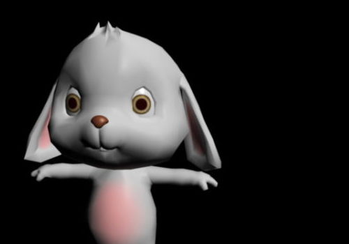 Cartoon Character Rabbit Rig