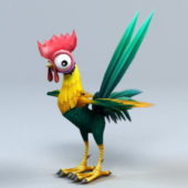 Character Cartoon Rooster