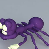 Cartoon Spider Character
