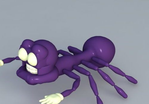 Cartoon Spider Character