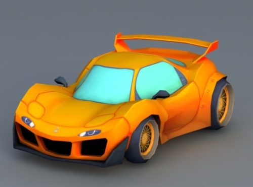 Cartoon Sport Car Design