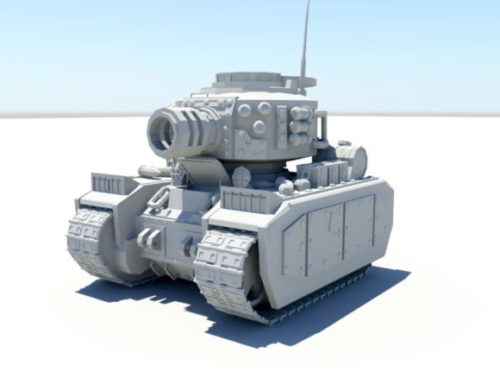 Weapon Cartoon Tank