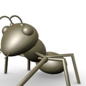 Black Ant Cartoon Character | Animals