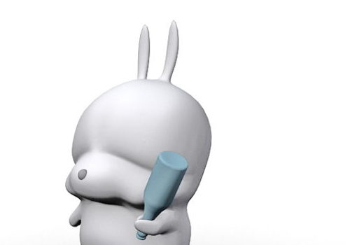 Cartoon Fat Rabbit | Animals