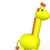 Cartoon Toy Giraffe Animals