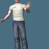 Casual Man Standing & Rigged | Characters