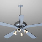 Electric Ceiling Fan With Lights