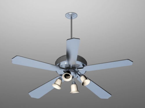 Electric Ceiling Fan With Lights