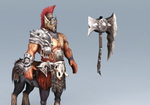 Centaur Warrior Character