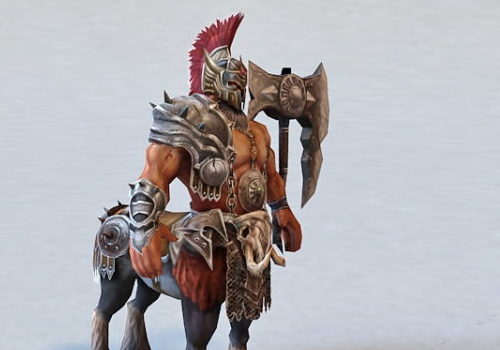 Character Centaur Warrior Rigged