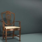 Furniture Cherry Wood Chair