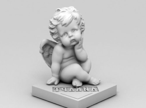 Character Cherub Angel Figurine