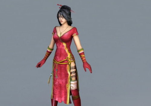 Ancient Chinese Anime Girl