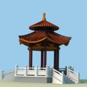 Chinese Outdoor Garden Pavilion