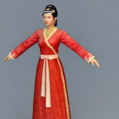 Chinese Character Han Dynasty Woman