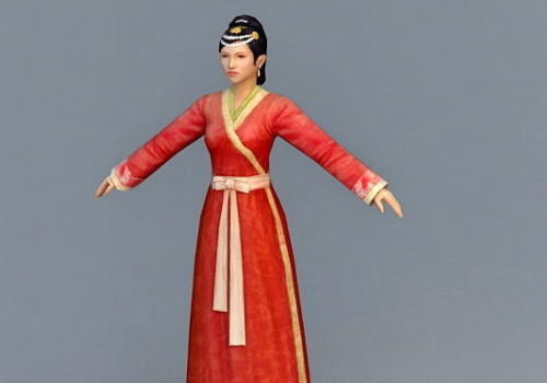 Chinese Character Han Dynasty Woman