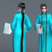 Chinese Character Opera Female Role