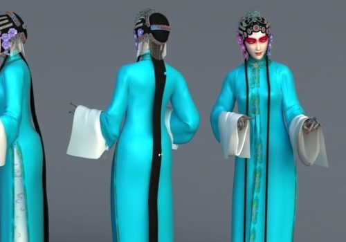 Chinese Character Opera Female Role
