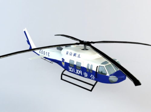 Chinese Helicopter Police Style