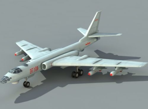 Chinese H6 Bomber Aircraft
