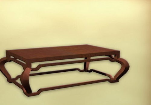 Chinese Wood Antique Coffee Table Furniture V1