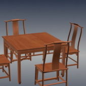 Chinese Classic Table Chair Dining Room Sets Furniture