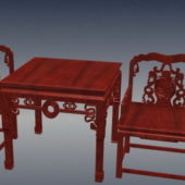 Chinese Mahogany Classic Table Chair Furniture