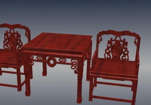 Chinese Mahogany Classic Table Chair Furniture