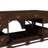 Chinese Antique Wood Office Desk | Furniture