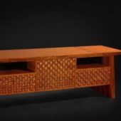 Chinese Wood Antique Side Cabinet Furniture