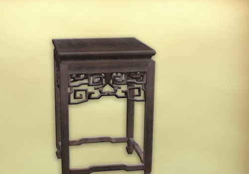 Vintage Chinese Antique End Table Furniture