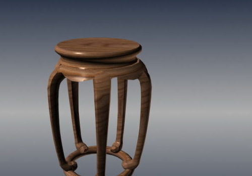 Chinese Antique Round Stool Furniture