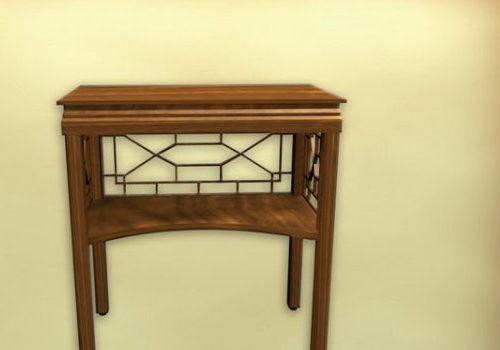 Chinese Wood Antique Side Table Furniture