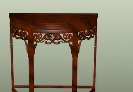 Chinese Classic Carved Console Table Furniture