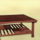 Chinese Wood Square Tea Table Furniture