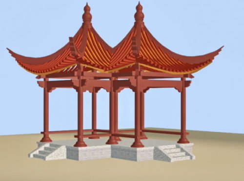 Chinese Pavilion Traditional Architecture