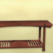 Chinese Wood Traditional Tea Table Furniture
