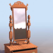 Dressing Table With Mirror Chippendale | Furniture