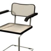 Chrome Cantilever Office Chair