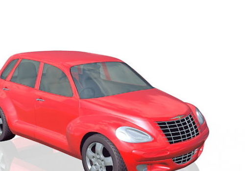 Red Chrysler Cruiser Car