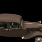 Classic Citroen Rosalie Coupe Car