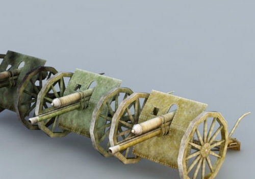 Civil War Vintage Cannons