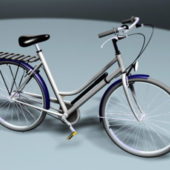 Classic Silver Bicycle