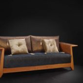 Classic Fabric Wood Sofa Living Room Furniture