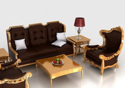 Wooden Classic Living Room Furniture Sets Furniture