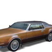 Brown Classic Muscle Car