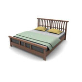 Classic Style Wood Bed | Furniture