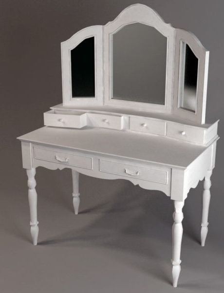 Classic White Vanity Table | Furniture