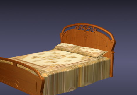 Classic Wood Bed Furniture