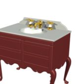 Classical Furniture Bathroom Vanity